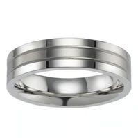 Edelstahl Fingerring
