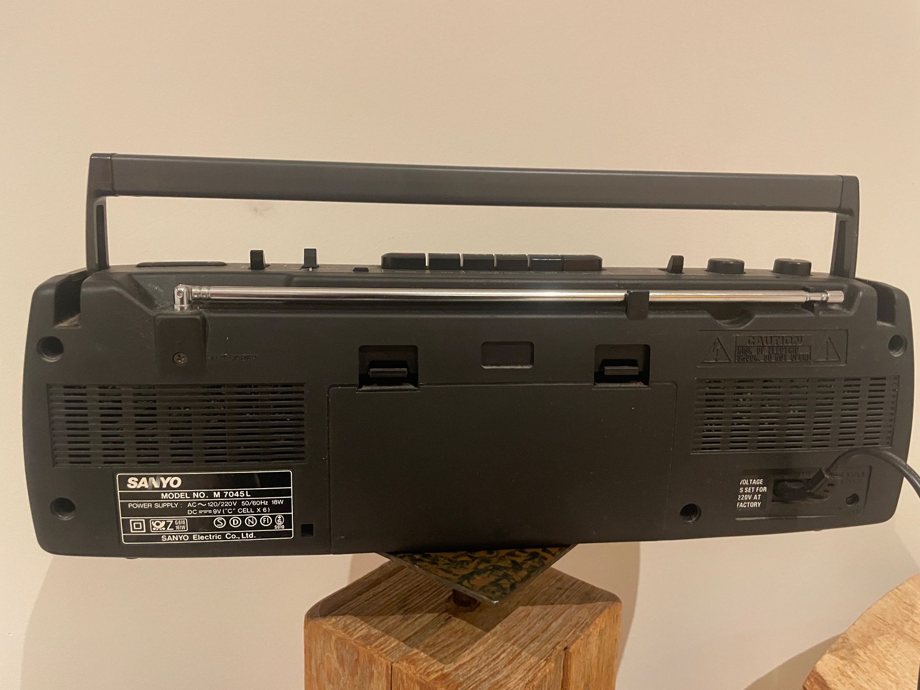 Sanyo Sistemi audio & multimediali: Sanyo Ghettoblaster Model M 7045L 18 Watt – Usato da Volketswil venduto da rubin74 6