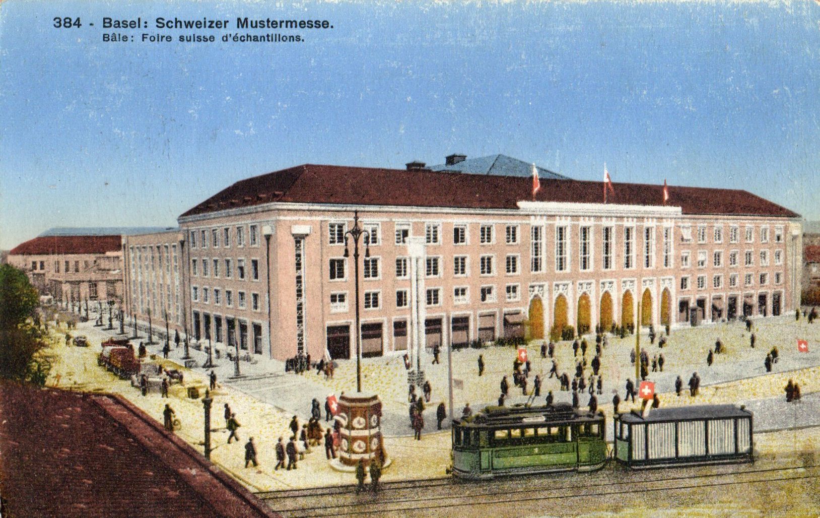 Cartes postales: Basel - Schweizer Mustermesse – D'occasion à Melano par pisonsdro