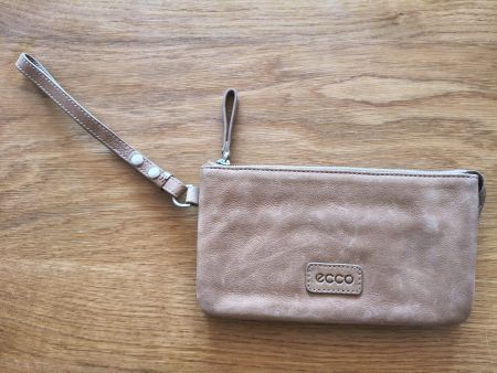 Handtasche Clutch ecco beige