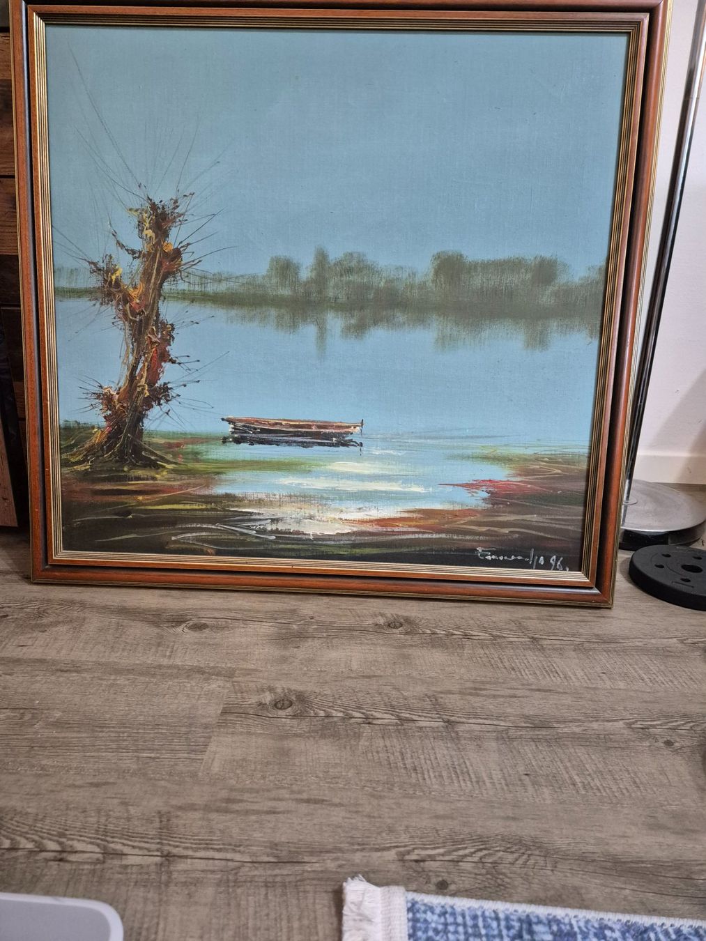 Gemälde: Das Bild 88x84 cm Kroatischer Maler Escavillo – Gebraucht aus Wettingen von mas_8829 2