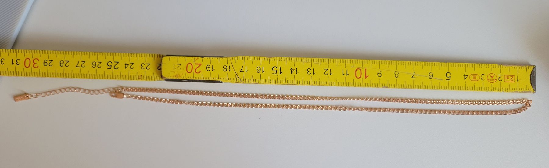 Catenine: Jolie chaîne en plaqué or – Nuovo (secondo la descrizione) da Bernex venduto da Dariafr 1