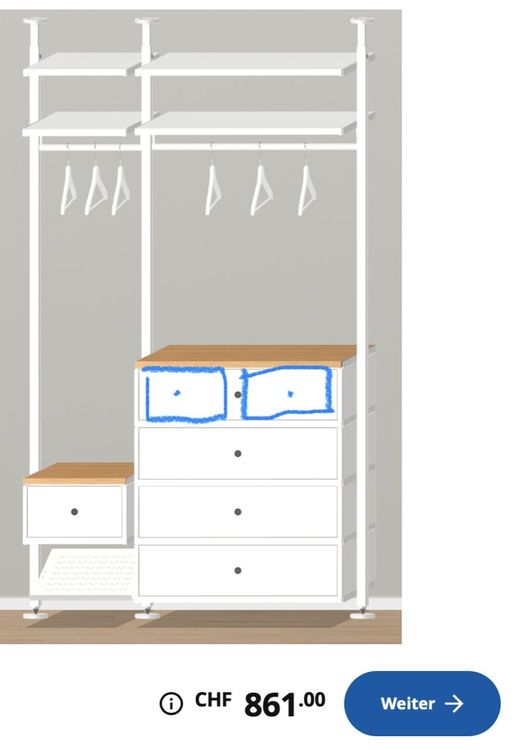 KIS Jolly Kunststoff Schrank-Regal - 68x39x85cm Für Garten & Haus