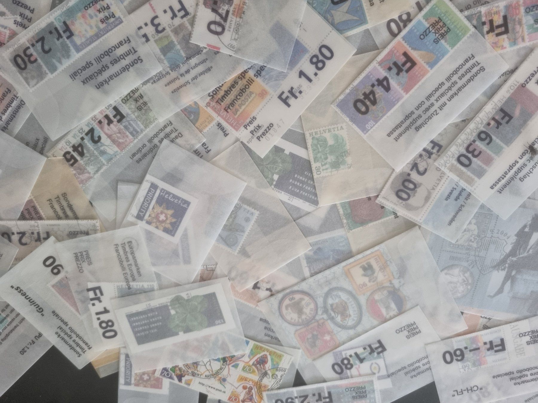 Tous les timbres: ca. 200 Pergamintüten mit CH Aboware – D'occasion à Gümligen par Geniusbuy 7