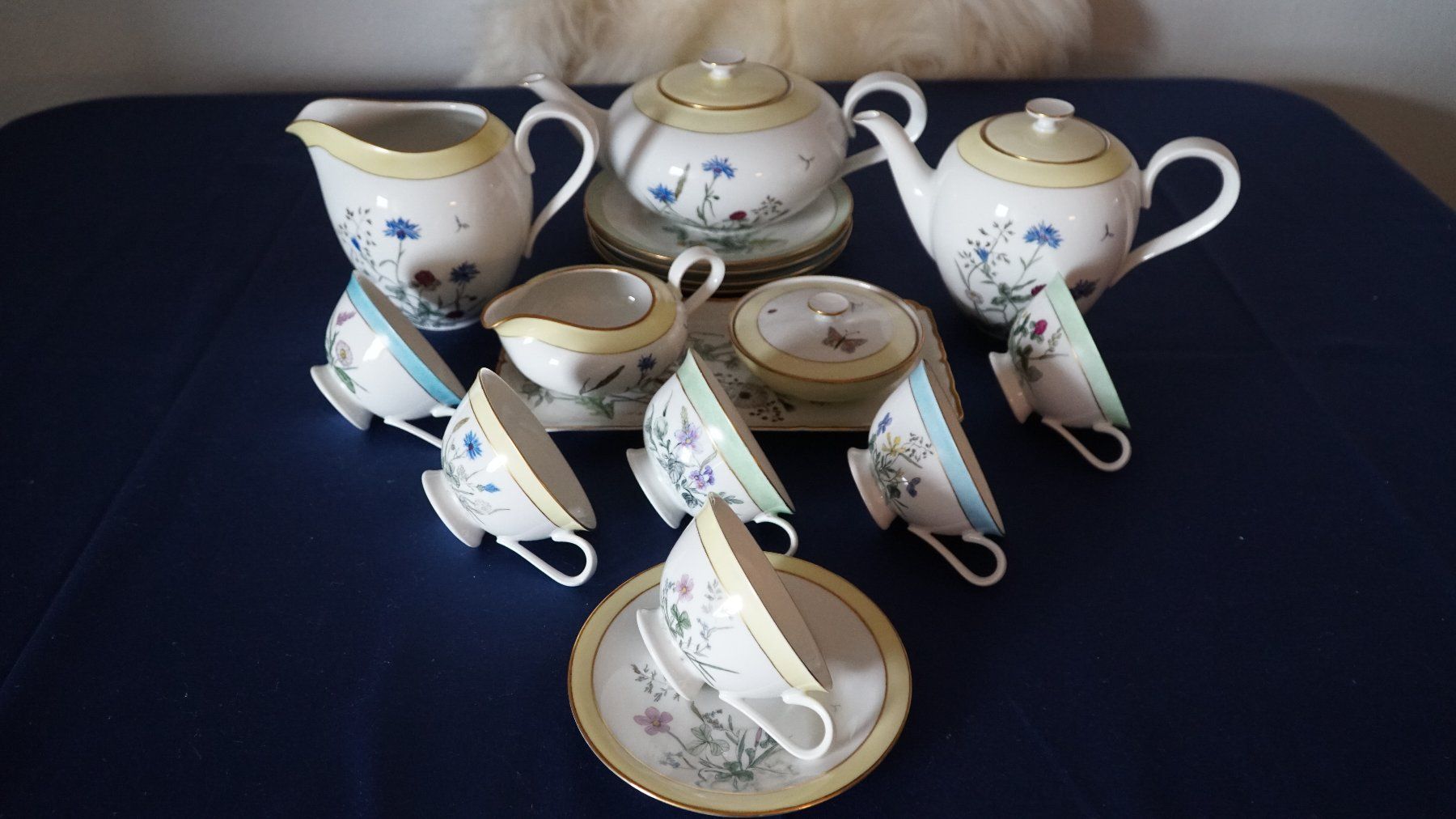 Set di piatti: Kaffee-Tee  und Kuchen Set – Usato da Bern venduto da Antikbatik 9