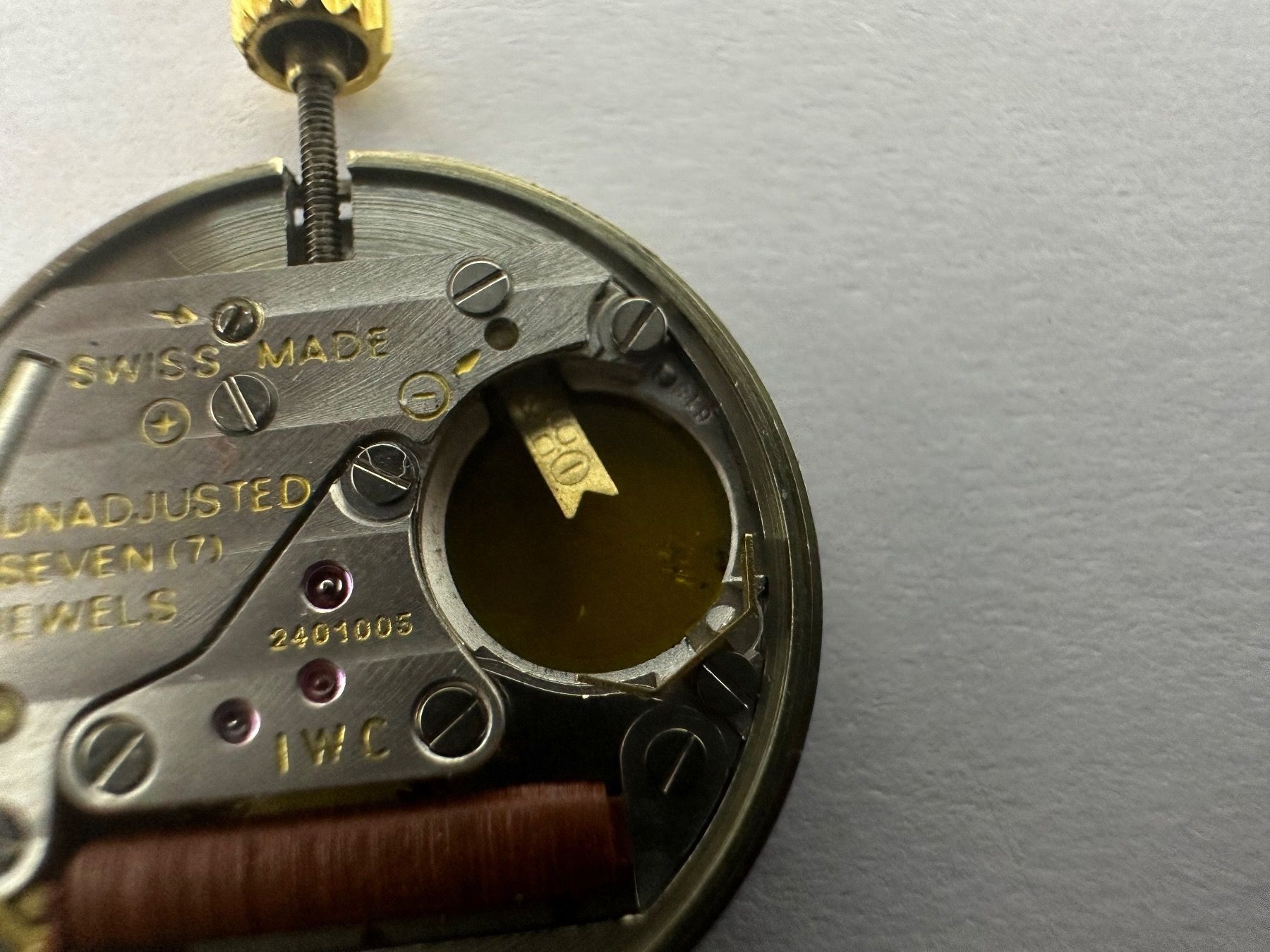 IWC Orologi: IWC Quarz Mondphase cal 618 Werk – Usato da Brüttisellen venduto da AlphaOmega05 4