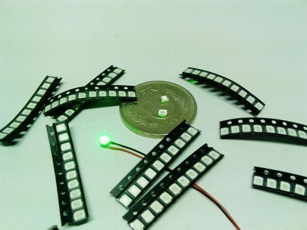 Componenti elettronici: LED-SMD 3528 grün 20Stk + Wid. – Nuovo (secondo la descrizione) da Luzern venduto da Salefactory