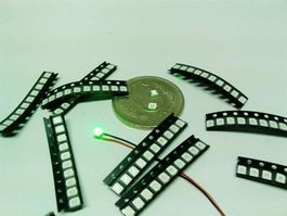 LED-SMD 3528 grün 20Stk + Wid.