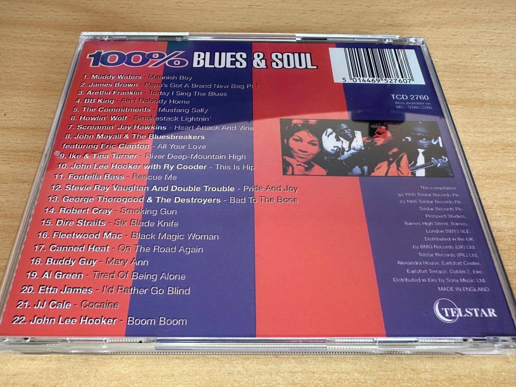 CDs: Various – 100% Blues & Soul – Gebraucht aus Rikon im Tösstal von Alpenmutz 1
