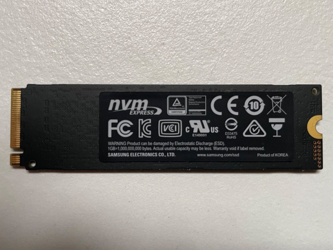 Samsung Dischi rigidi: Samsung 960 EVO M2 NVMe SSD 1 TB – Usato da Fislisbach venduto da gueselpeter 4