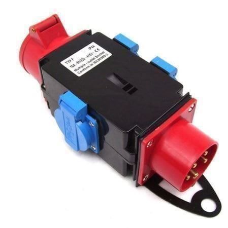 Elettrotecnica: 55472 - Stromverteiler Baustromverteiler CEE Verteiler – Nuovo e nell'imballaggio originale da Wallenwil venduto da toesstal-vertrieb 2