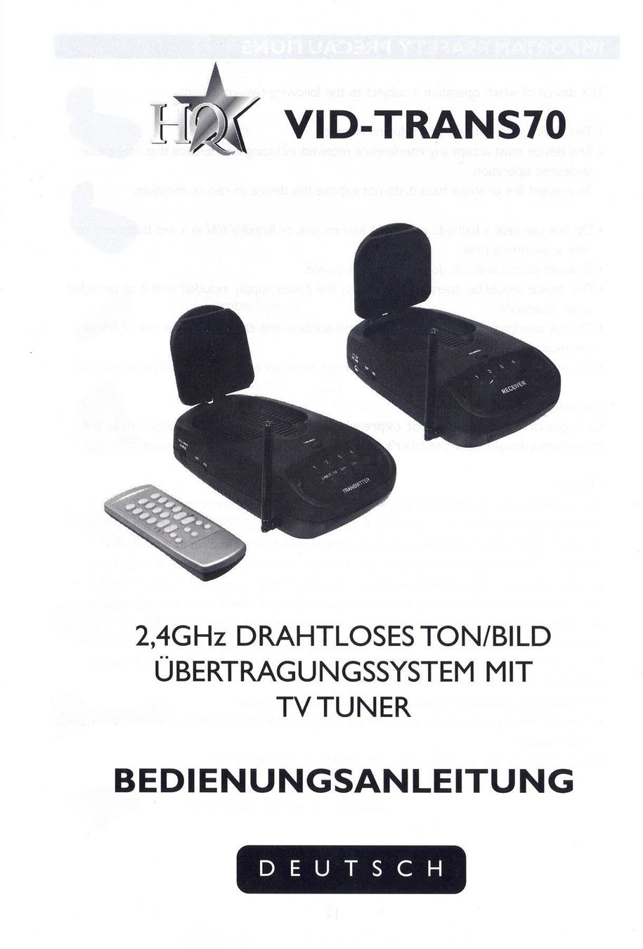 Alarmanlagen: drahtloses Audio/Video-System 2.4 GHz – Neu und originalverpackt aus Diepoldsau von preisparadies-ch 4