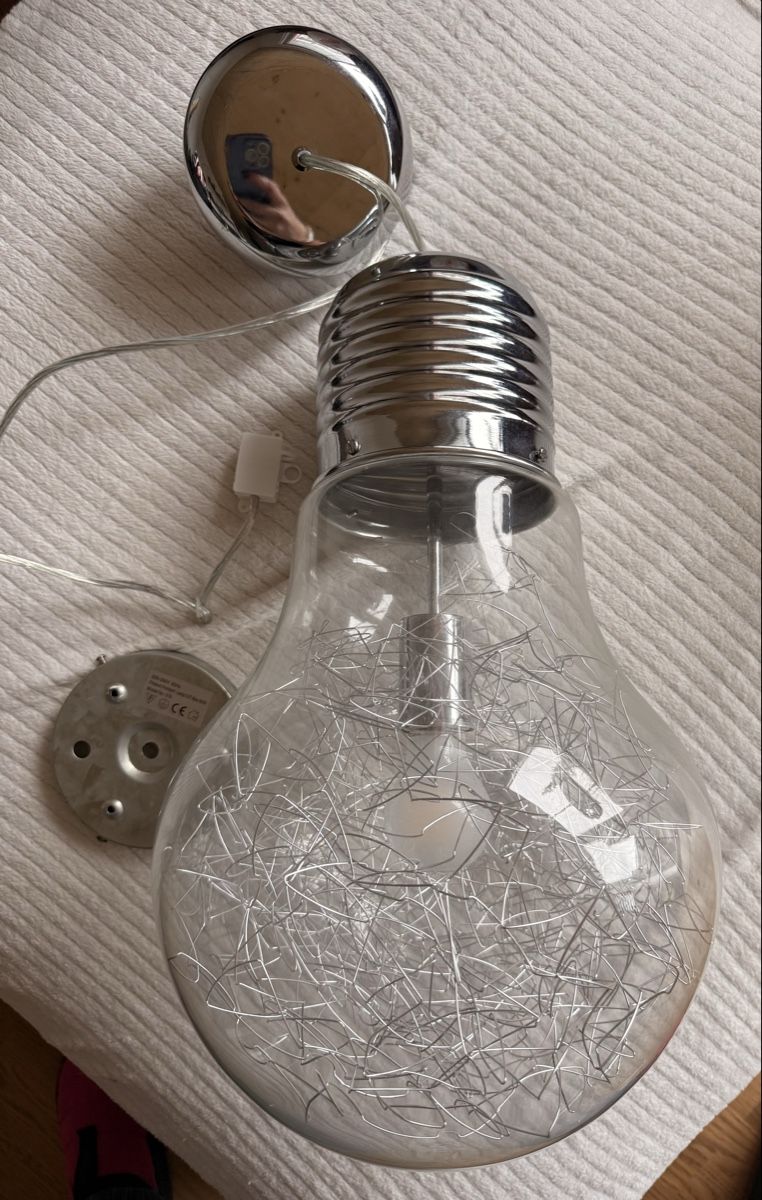 Lampadari & plafoniere: Lampe suspension Tomasucci originale, forme ampoule! – Usato da Sugiez venduto da Mlle_Bakets