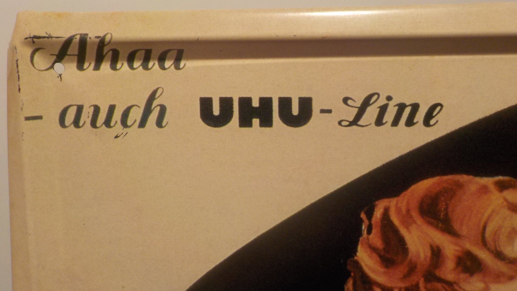 Insegne: Blech Werbeschild UHU - LINE – Usato da Bülach venduto da Freieck 3