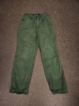 Herren Arbeitshose grün Gr 48  guter Zustand Baumwolle 