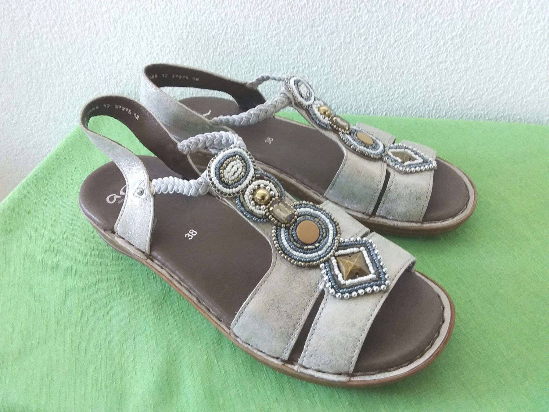 Ara Scarpe da donna: ARA Leder Sandalen, Gr 38 – Usato da Uitikon Waldegg venduto da Risibisi7 1