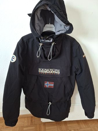 Veste Napapijri Geographic Anorak Noir Taille M 