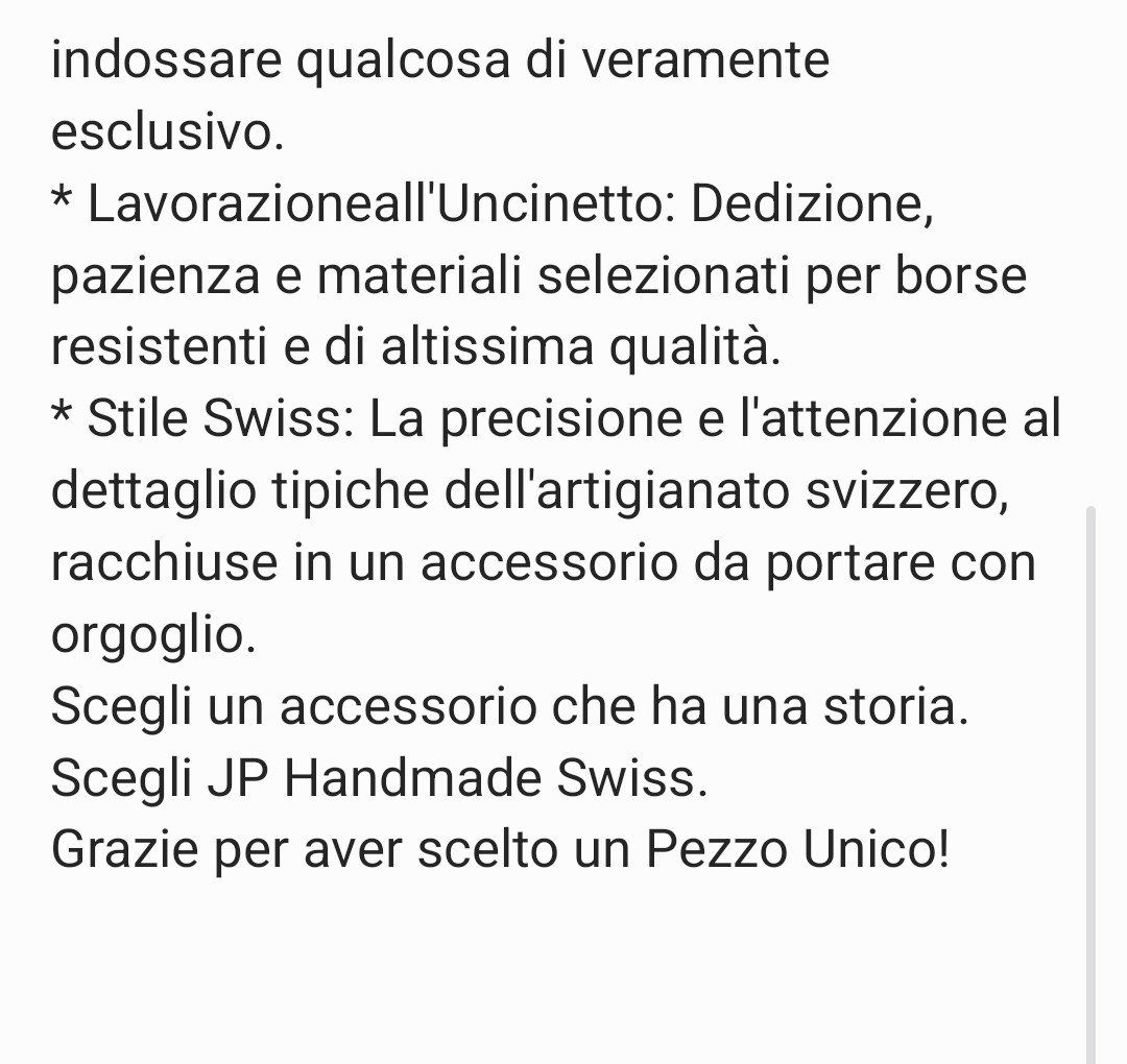 Altro in  Abbigliamento & Accessori: SAC EN CROCHET HANDMADE – Nuovo e nell'imballaggio originale da Camorino venduto da JPHANDMADE1 7