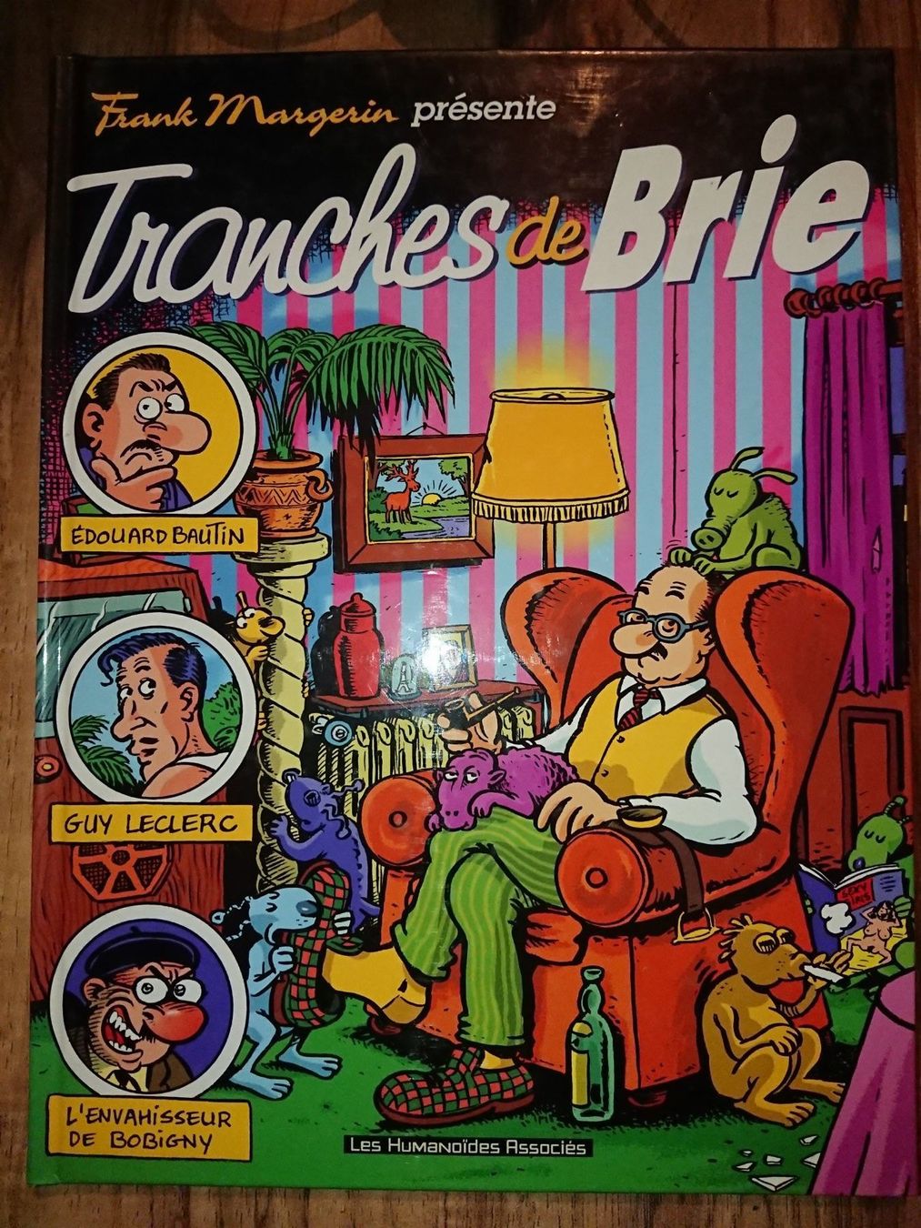 Fumetti: Margerin — Tranches de brie – Usato da Farvagny-le-Grand venduto da LaCaverne