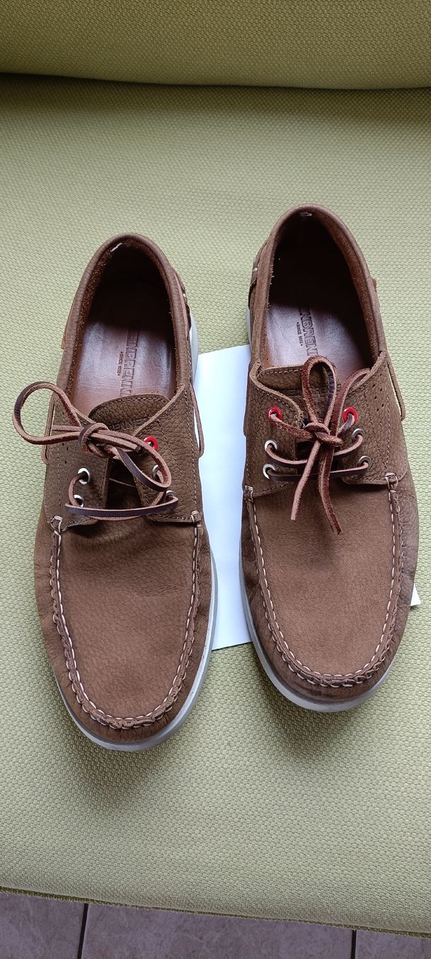 Herrenschuhe: new Mann Leder Weinbrenner Schuhe Gr. 45 – Neu (gemäss Beschreibung) aus Porza von tbch