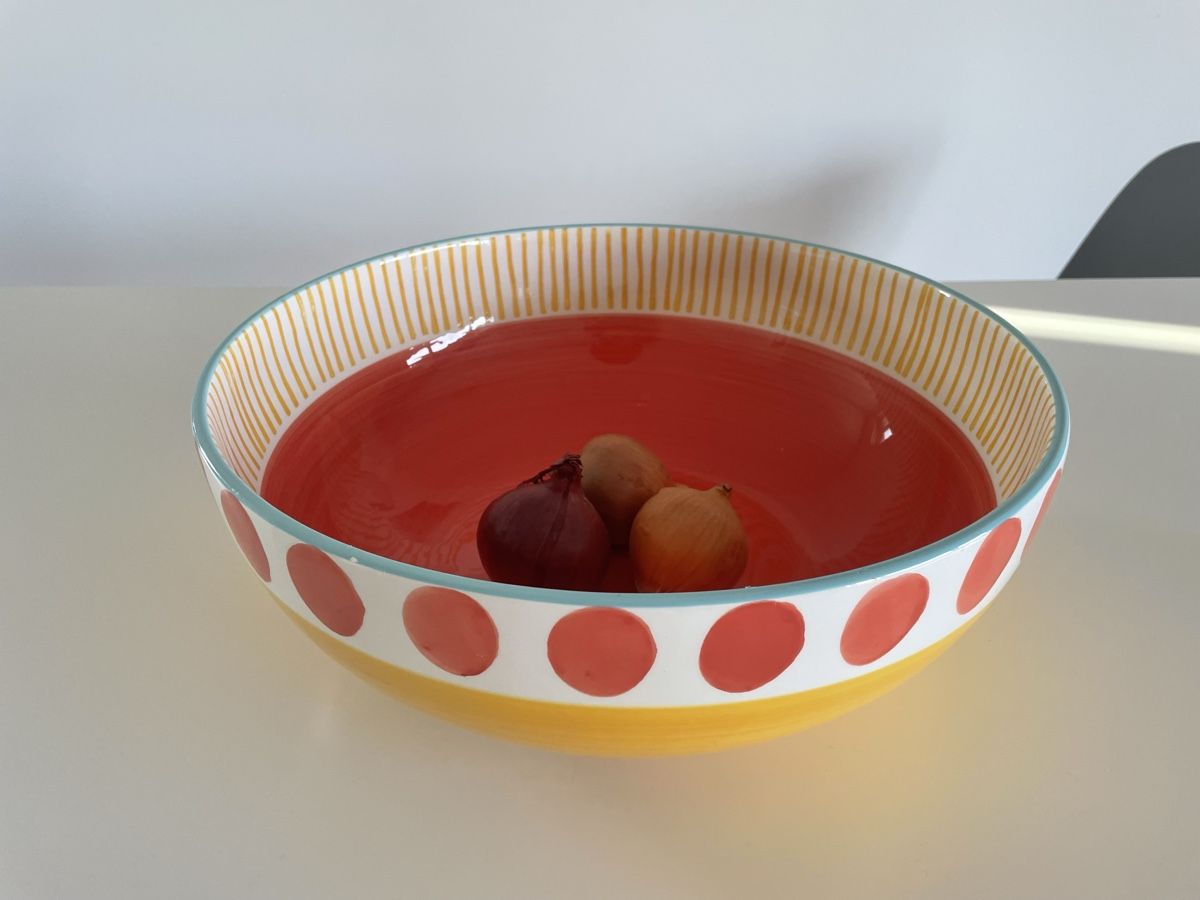 Maisons du monde Ciotole: Große bunte Obstschale – Nuovo (secondo la descrizione) da Thalwil venduto da Andieg 4