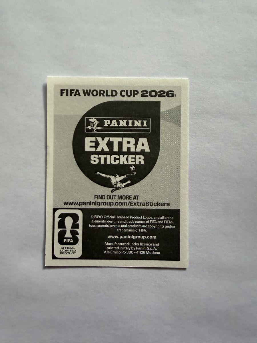 Panini Carte collezionabili: Extra Sticker Panini - CRISTIANO RONALDO – Nuovo e nell'imballaggio originale da Bassecourt venduto da Eagle1903 1