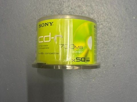 CDs: SONY CD-R 700MB 50 Stk. – Neuf avec emballage d'origine à Pfäffikon ZH par thf_rqs2