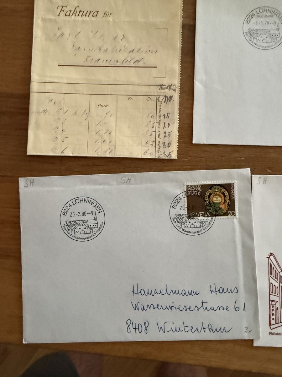 Cartes postales: Briefe und Postkarten Konvolut Schweiz Ansichtskarten – D'occasion à Goldach par Messerguru 8