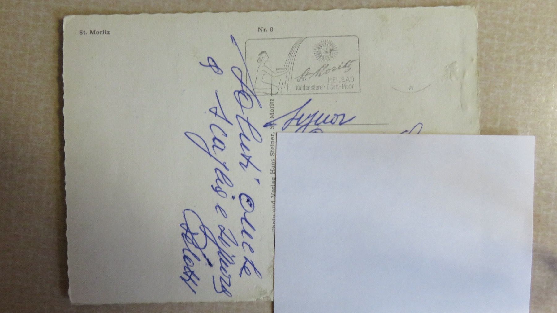 Cartoline postali: St. Moritz – Usato da Oberriet SG venduto da ret_7j2k 1