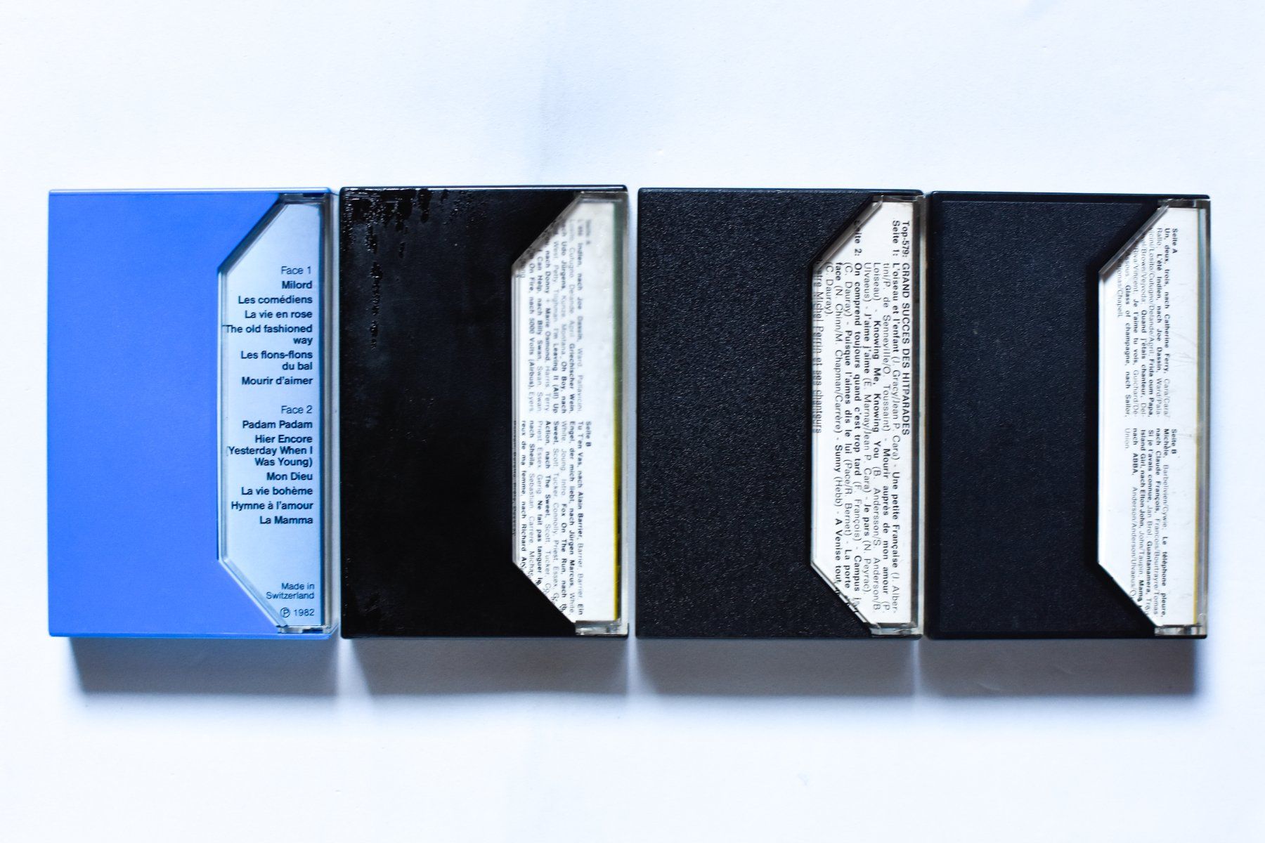 Musicassette: 4 Cassettes "Hitparade" – Usato da Belmont-sur-Yverdon venduto da ag97 1