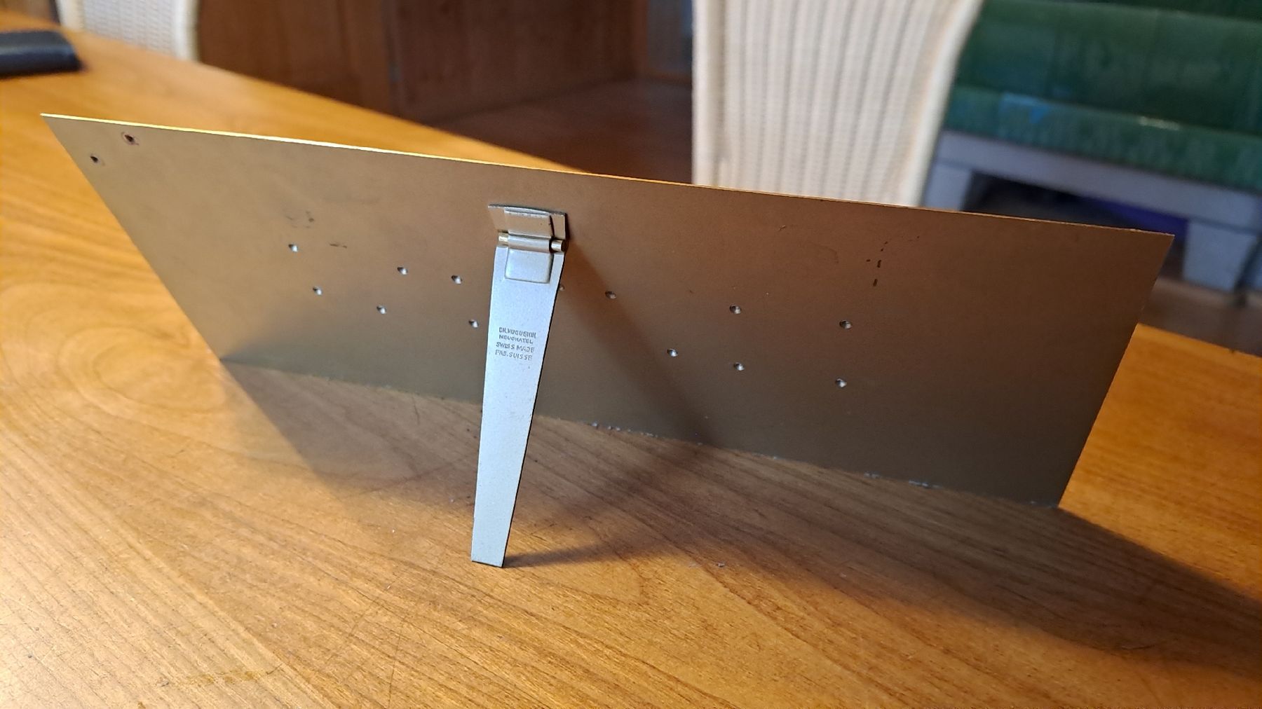 Insegne: SCHÖNES BERNINA SCHILD MESSING – Usato da schönholzerswilen venduto da Vistapoint 1
