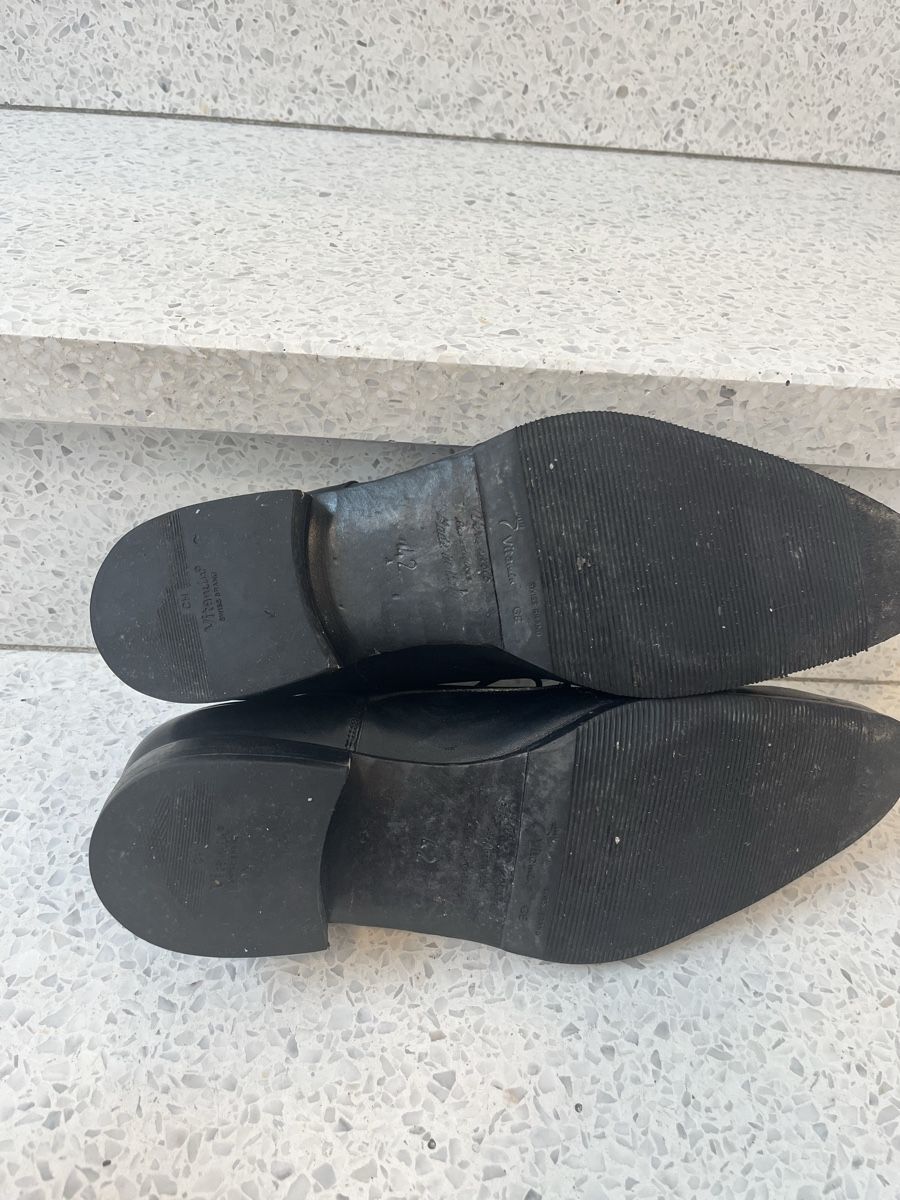 Chaussures hommes: Herrenschuhe Leder schwarz 42 – D'occasion à Luzern par Aldabema 4