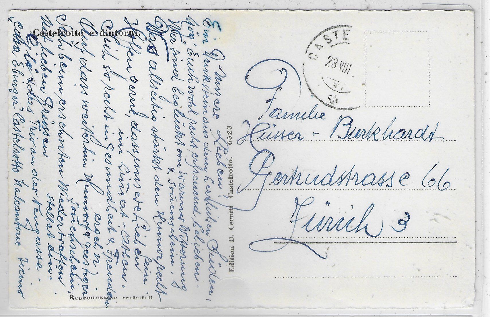 Ansichtskarten: Castelrotto e dintorni – Gebraucht aus Ettingen von Kartenplanet 1