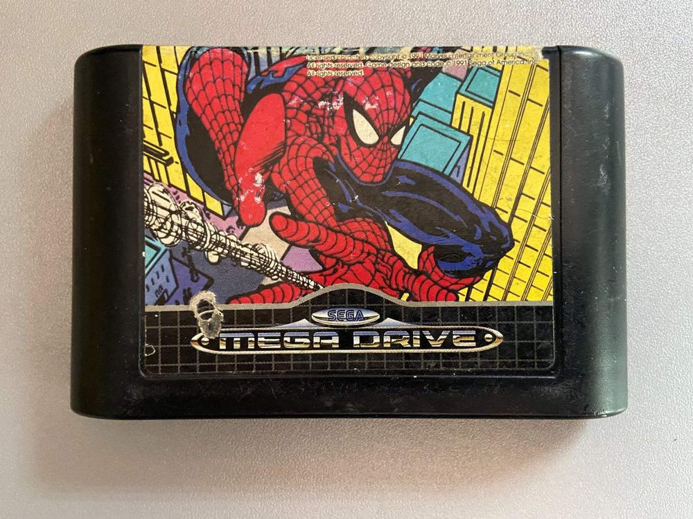 Spiderman Sega Mega Drive (Gebraucht) in Steinach für CHF 9 – mit