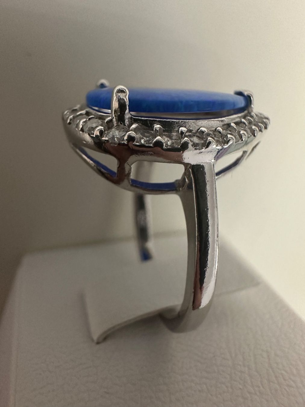 Anelli: Ring mit Opal Stein Silber,Grösse 54 – Nuovo e nell'imballaggio originale da Lenzburg venduto da BLNN 3