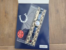 SWATCH SKZ116 LUCKY CLUBUHR NEU