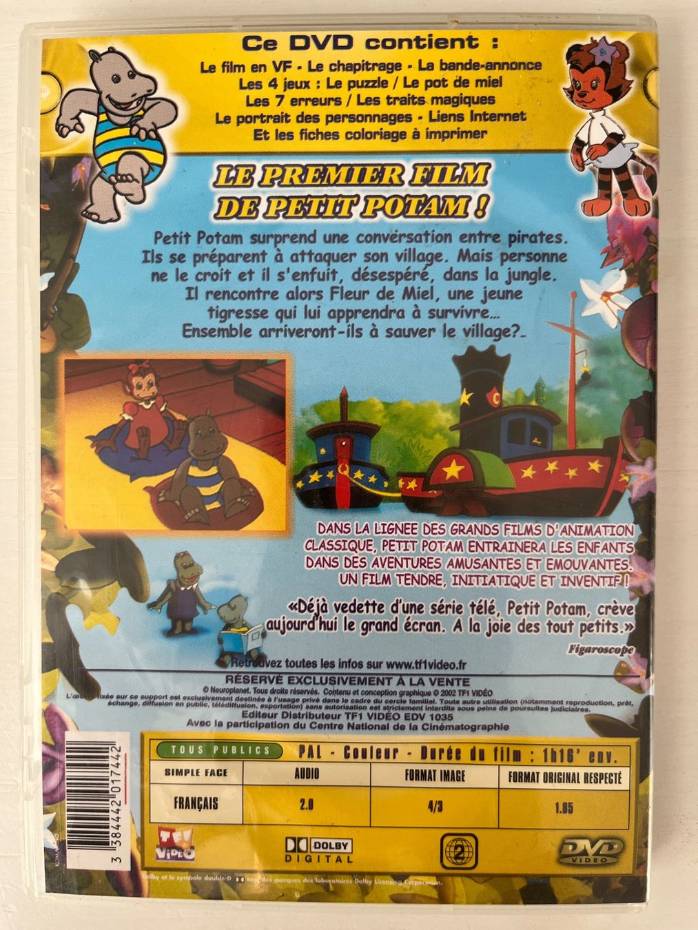 Alle DVDs: Petit Potam (FR) DVD 📀 – Neu (gemäss Beschreibung) aus Sierre von black.box 1