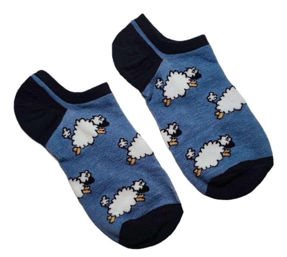 Calze: Sneaker-Socken Schafe / Sheep – Nuovo e nell'imballaggio originale da Zürich venduto da amysmith