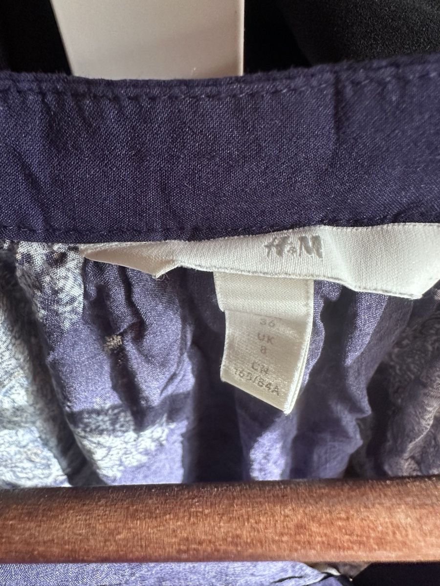 H&M Camicette: Bluse Gr. S, H&M blau – Usato da Münsingen venduto da Secondhand89 1
