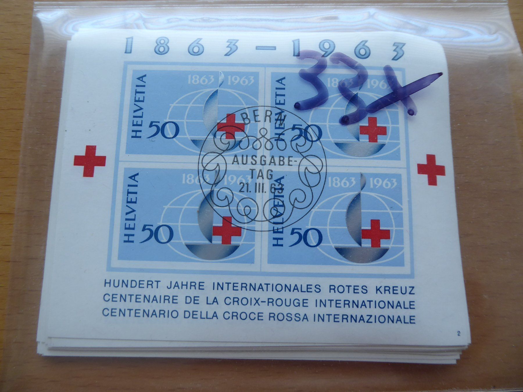 Tous les timbres: 33 Blocks – D'occasion à Rothrist par swisstools