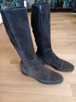 Stylish Brown Suede Knee-High Boots - 40.5 / 41 TOP leather