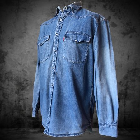 Shirt Levi's Western "Barstow" Blue Men M