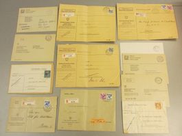 interessantes Lot 11 Briefsachen Militärsache/Feldpost