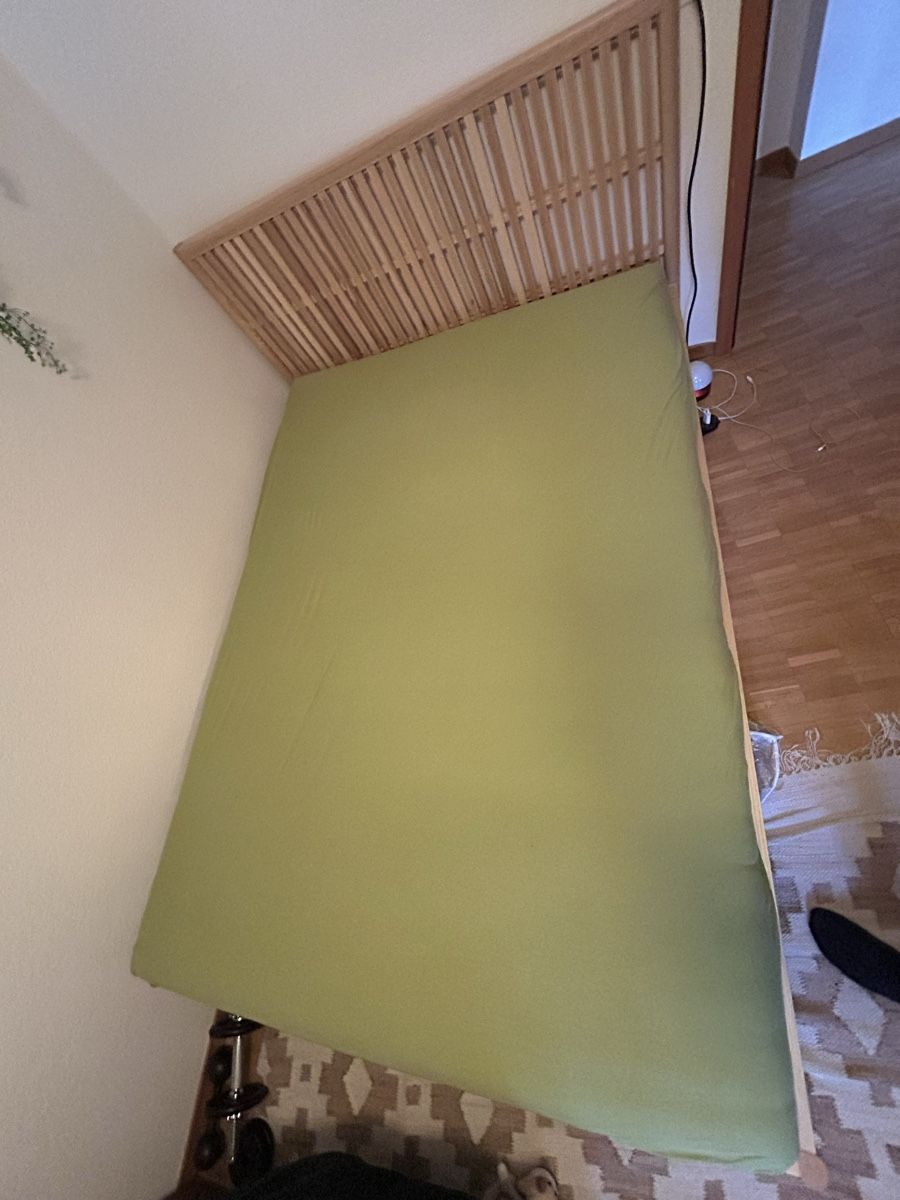 Bettwäsche: Fixleintücher in Farbe grün und beige – Gebraucht aus Baden von ste_h2z5 1