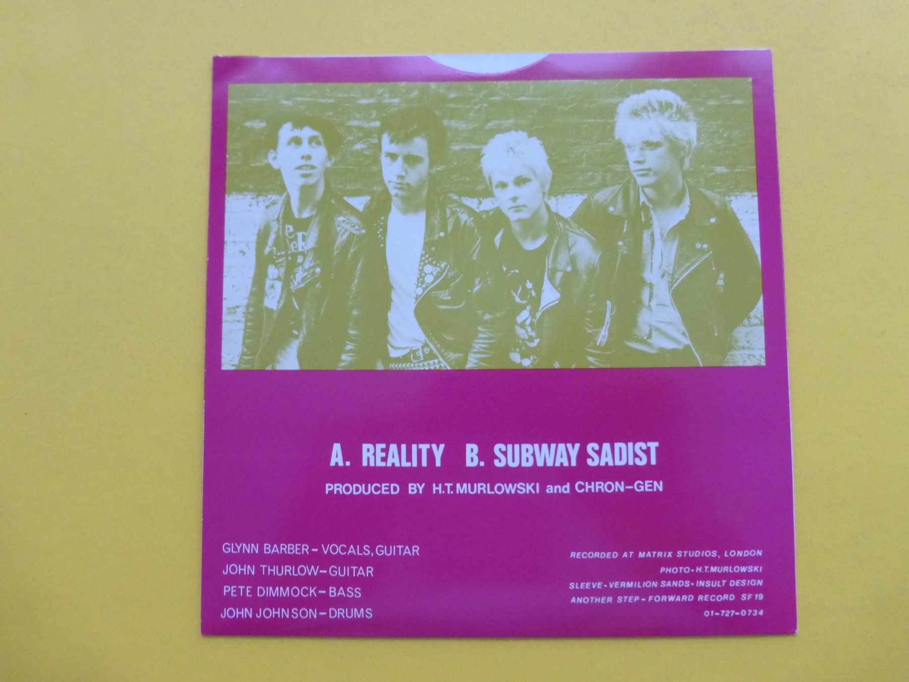 Schallplatten: Chron Gen – Reality – Gebraucht aus Zürich von Swiss57 1