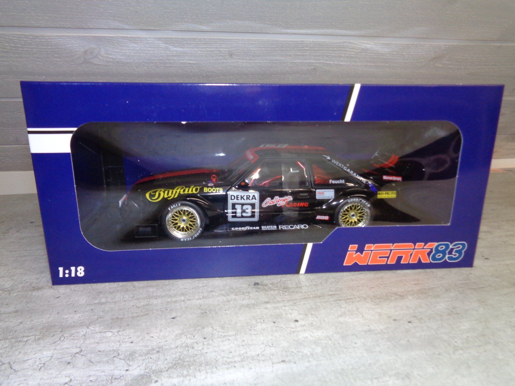 Ford Modellautos: Werk83 1:18 Ford Mustang 5.0 DTM – Neu und originalverpackt aus Reconvilier von rallycar 1