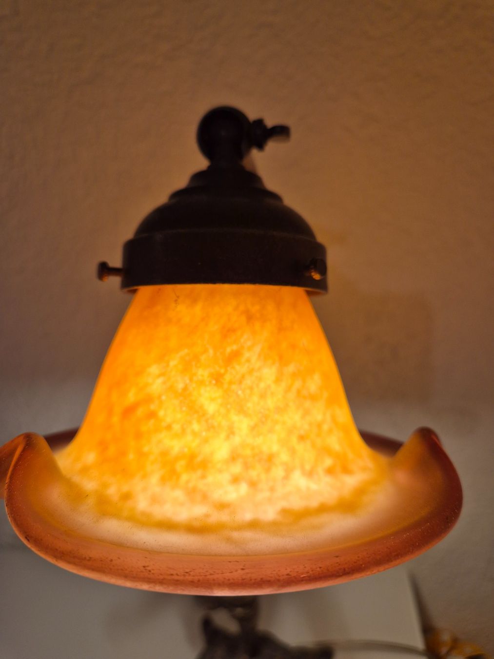 Lampade: Lampe ancienne en bronze – Usato da Monthey venduto da McAuthor 8