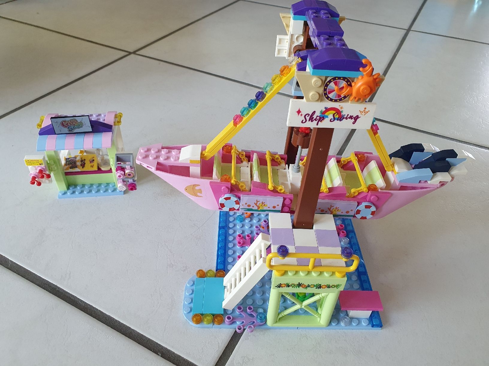 Giocattoli: Lego / Bausteine-Set Schiffschaukel – Usato da Erlinsbach SO venduto da Lea030