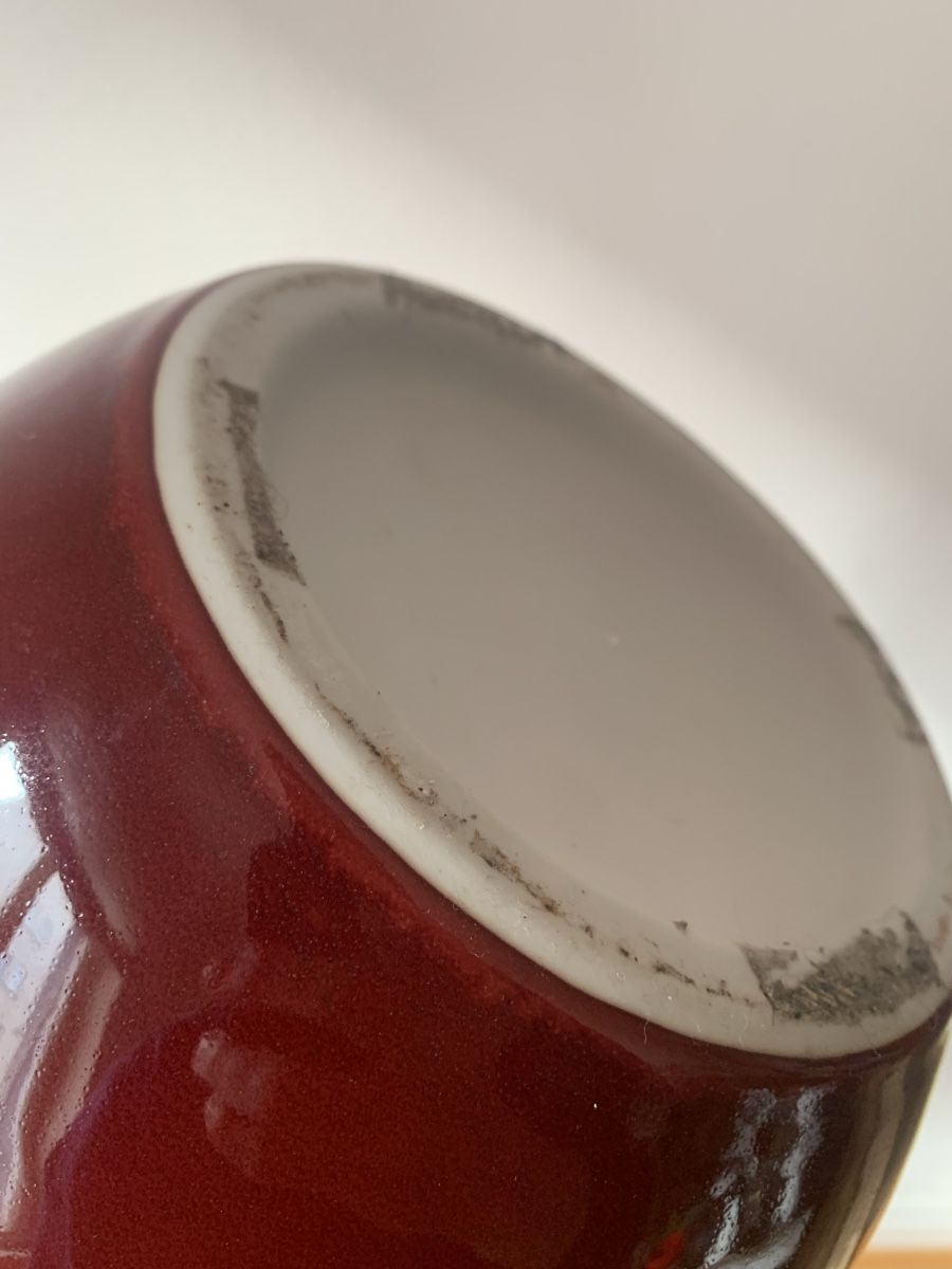 Vasi & Recipienti: Oxblood midcentury chinese gingerjar – Usato da Basel venduto da Amechan. 3