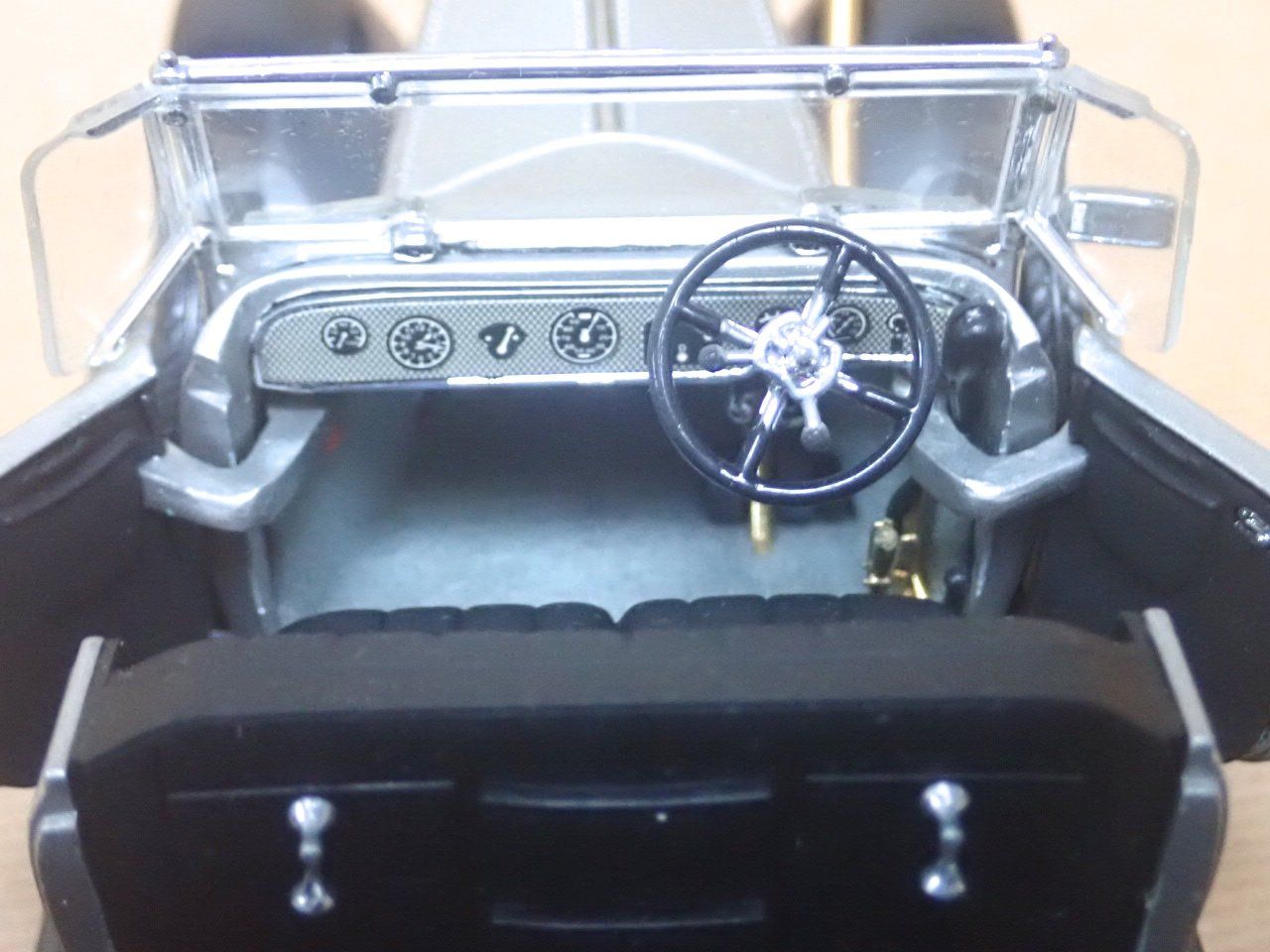Franklin Mint Modellautos: Rolls Royce Silver Ghost Tourer 1925 - Franklin Mint - 1/24 – Neu und originalverpackt aus Winterthur von 602ccm 2